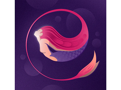 #2 Mermaid дизайн иллюстрация