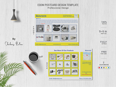 PRODUCT POSTCARD DESIGN