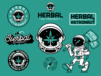 Herbal Astronaut Branding