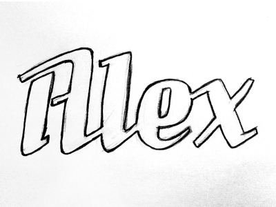 Alex lettering