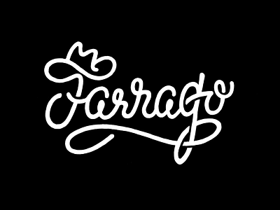 Farrago lettering