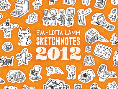 Sketchnotes 2012 – Cover sneak peek book illustration sketchnotes