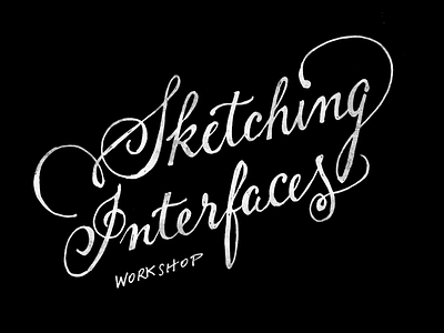Sketching Interfaces doodle interface sketching ui workshop