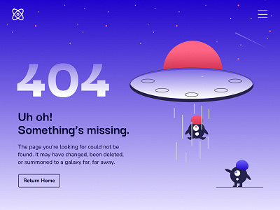 DailyUI #8 : 404 Page