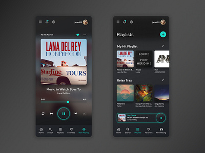 DailyUI #9 : Music Player app app design dailyui design music player ui