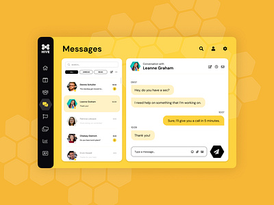 DailyUI #13 : Direct Messaging app dailyui design ui