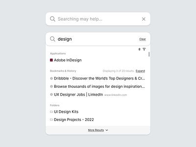 DailyUI #22 : Search dailyui design ui