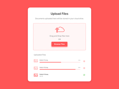 DailyUI #31 : File Upload dailyui design ui