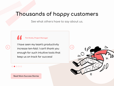 DailyUI #39 - Testimonials