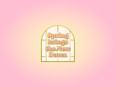 Spring Badge
