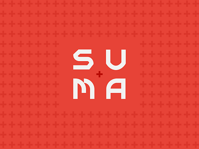 Suma - Logo brand branding design lettering logodesign logotype plus