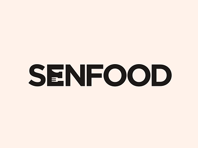 Senfood brand design logo logodesign logotype