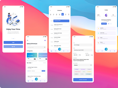 Task Management App design manage ux