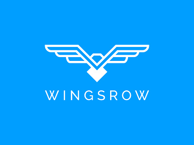 Wingsrow Logo Design logo design