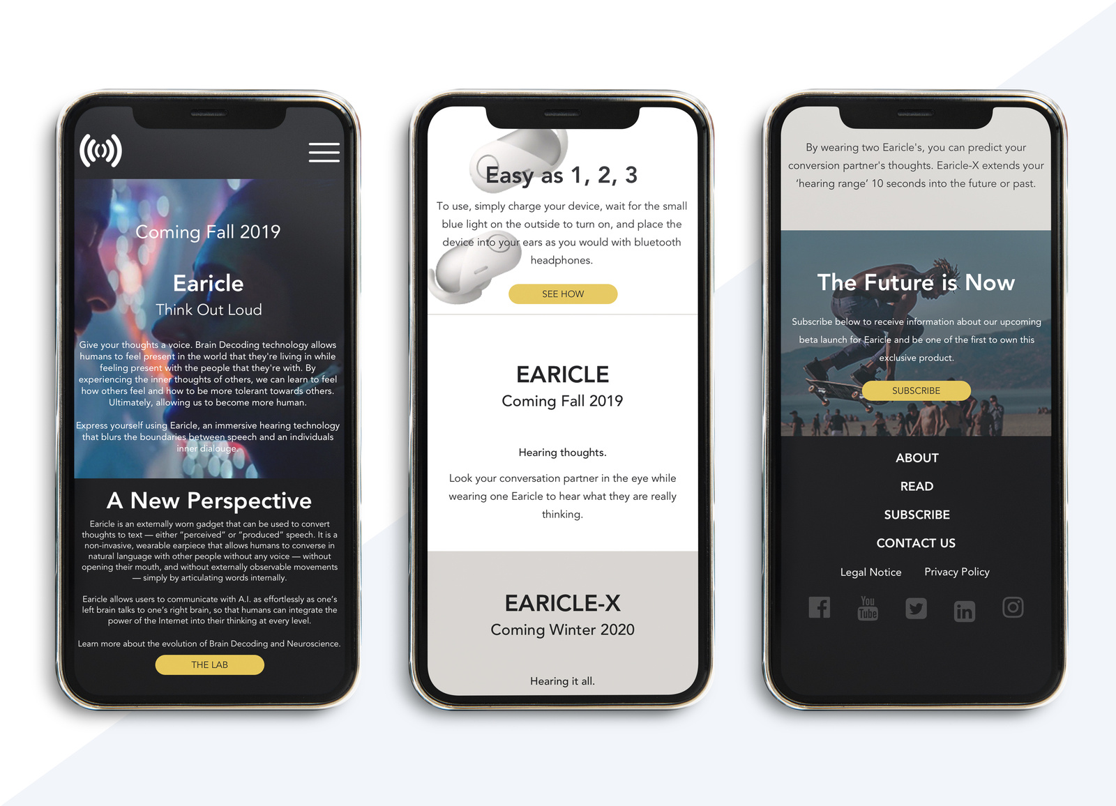 Earicle Mobile by Cara Matthew on Dribbble