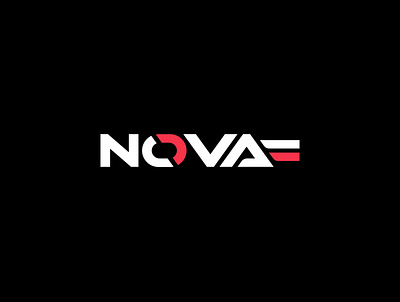 Logo for the security company "Nova". Vladivostok 2017. branding design logo minimal typography vector