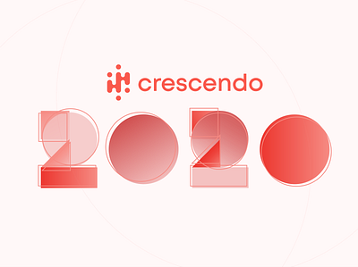 Crescendo Social Media Post figma graphicdesign minimalistic red toronto