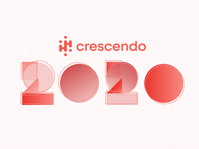 Crescendo Social Media Post figma graphicdesign minimalistic red toronto