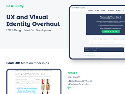 Case Study - UX and Visual Identity Overhaul