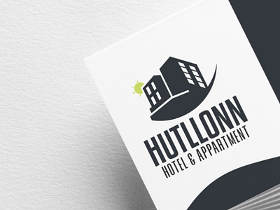 Hutllonn apartment best branding design hotel illustrate illustrator logo logodesign logodesigner logos top
