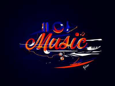 Music art clean design designers illustration illustrations music music art ui ux