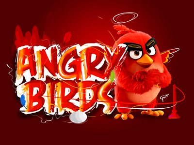 Angry Birds angry birds art arts birds cool designs drawing illustration sketch smart