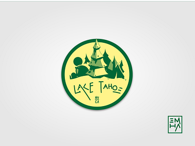 Lake Tahoe Sticker