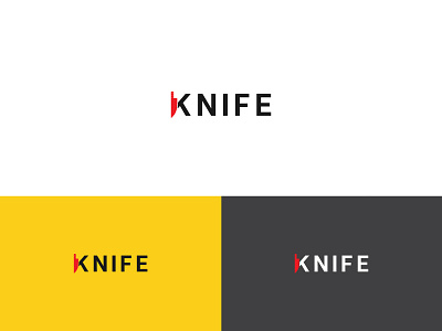 Creative Knife logo art brand identity branding design flat graphic design illustrator logo logodesign minimal vector