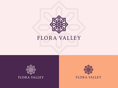Flora Minimalist logo brand identity branding flat graphic design icon illustrator logo logodesign minimal vector