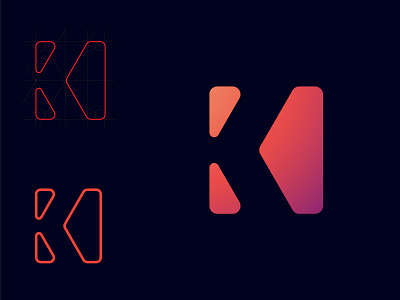 K Letter logo