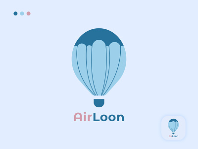 AirLoon logo 3d animation art balloon brand identity branding creative flat graphic design icon illustrator logo logo design logodesign logomaker minimal minimalist modern logo professional vector