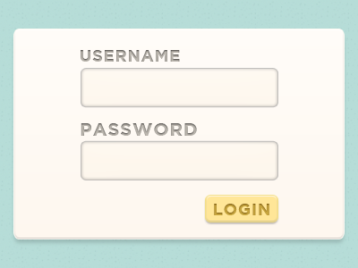 Light Login Freebie! free download freebie psd