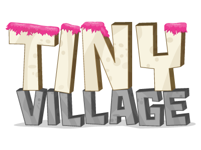 Tiny Village design games illustrator logo mobile games tinyco tinyvillage