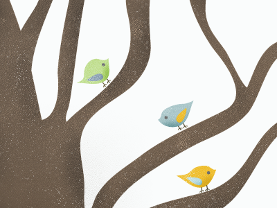 Birds illustration print