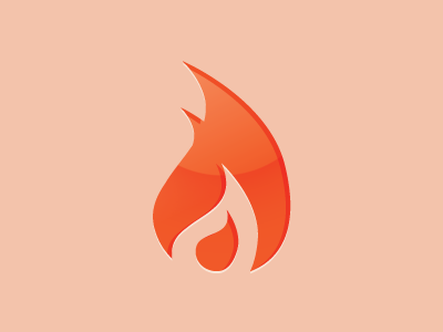 Kindle Fire Flame icon kindle fire tiny village vector