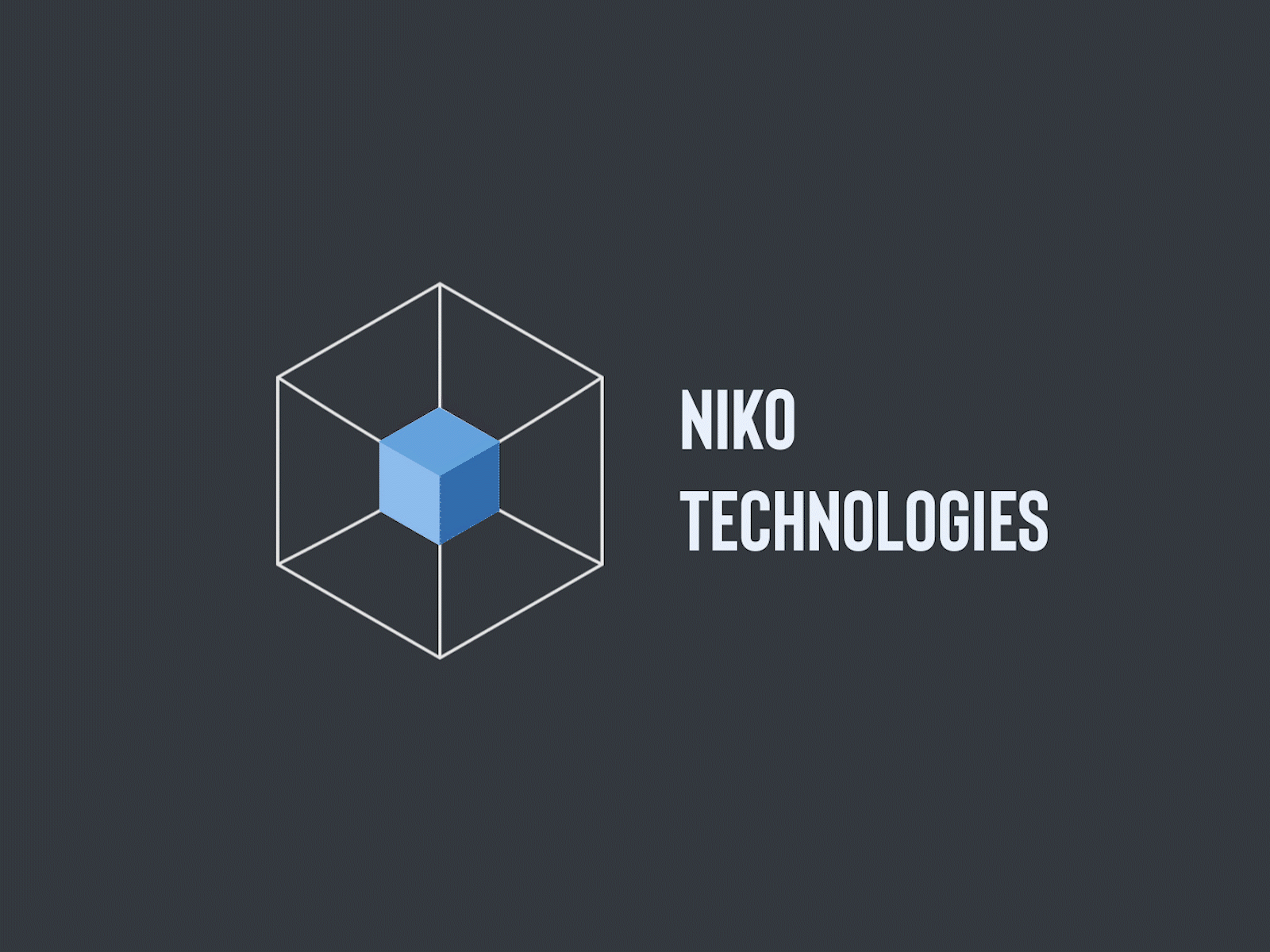 NikoTechnologies logo after effects animation design financial logo motion graphics