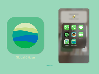 Daily UI 005 - App Icon daily ui daily ui 001 dailyuichallenge design logo minimal ui ui design ux ux design