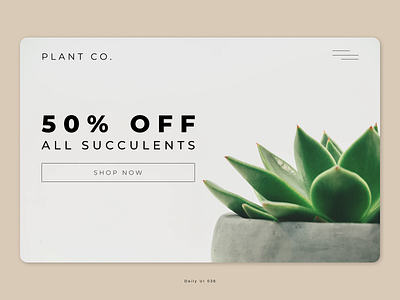 Daily UI 036 - Special offer