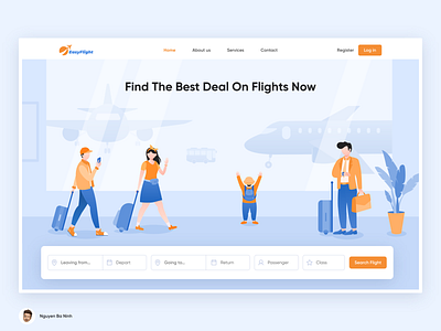 Easy Flight - Booking flights website