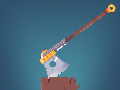 Royal axe animation character design game illustration illustrator vector art weapons weapons pack