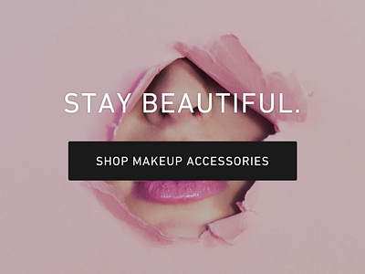 Beauty Online Store Landing Page