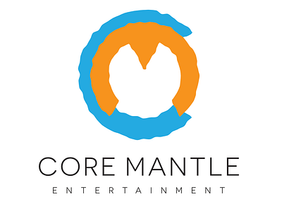 Core Mantle logo branding design logo