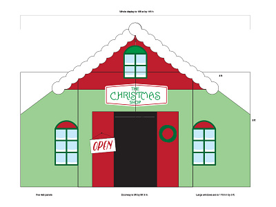 Christmas Pageant Set Design