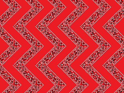 Bandana Chevron Pattern bandana chevron country pattern red surface design vector