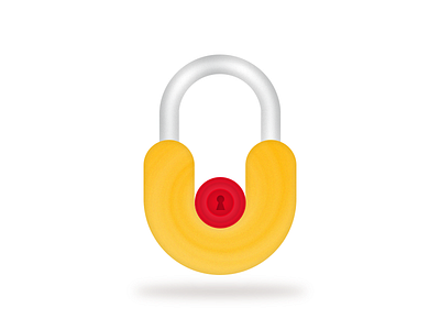 Lock the privacy concept design graphics design privacy product design