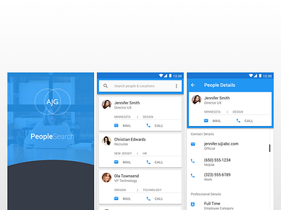 Android App android app material design ui ux