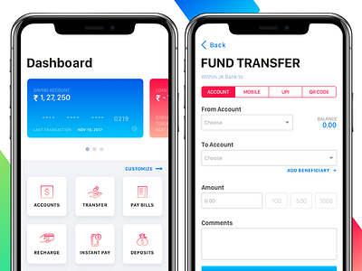 Banking App banking case study dashboard design finance iphonex user experience user interface