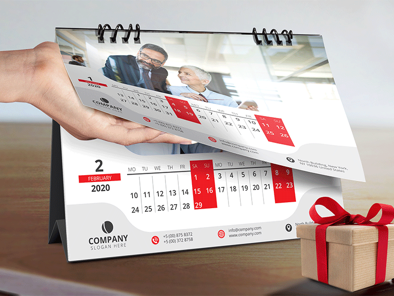 Desk Calendar calendar calendar mockup corporate date day desk desk calendar elegant fitness calendar green gym stationery horizontal calendar mockup monday new year planner template wall calendar week