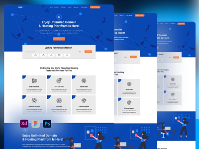 Creative Domain Landing Page