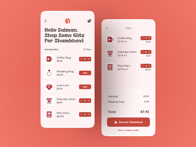 Valentine's Day Ecommerce App